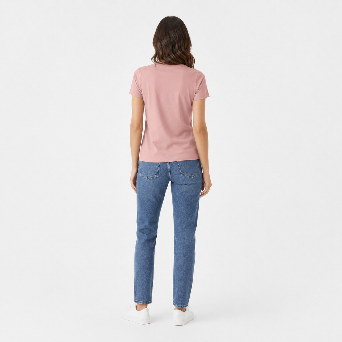 Kenzi Pink Mauve Short Sleeve Crew