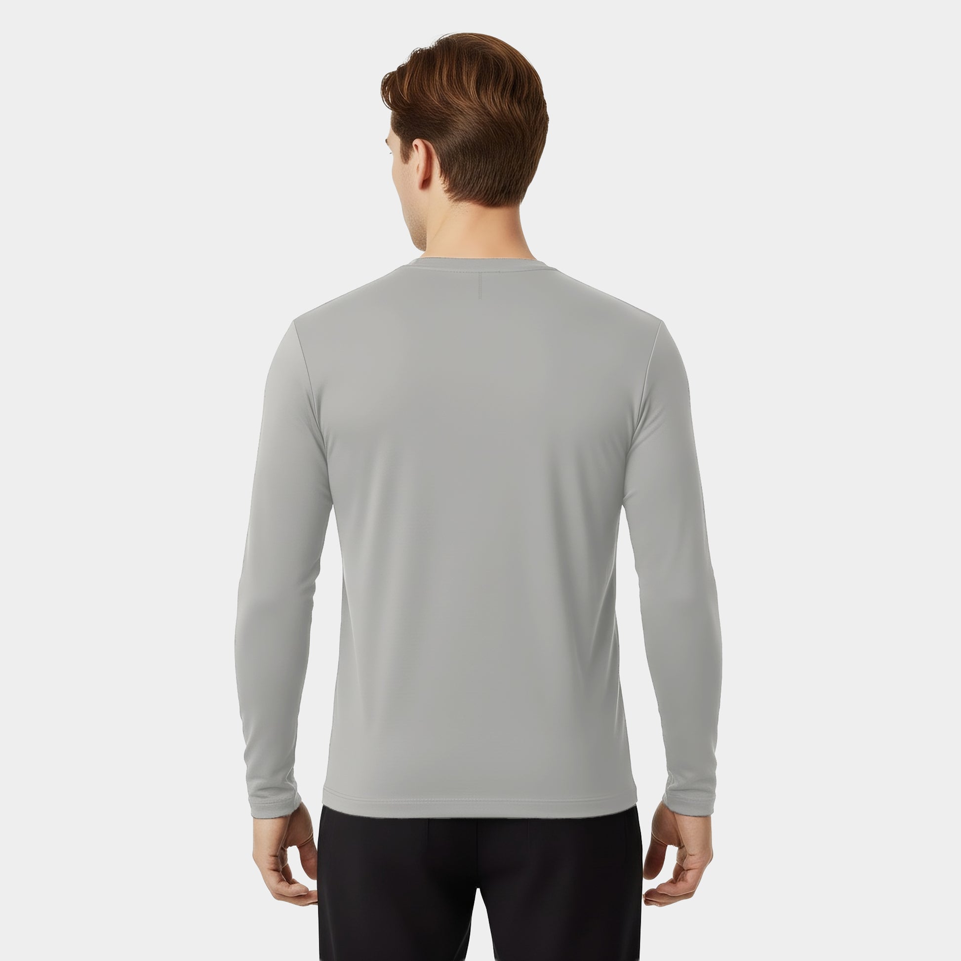 Mason Grey Long Sleeve Crew