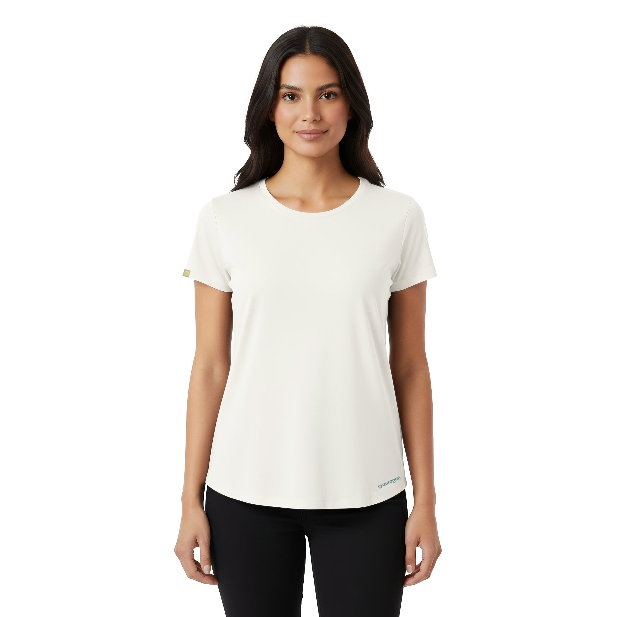 Kenzi Short Sleeve Crew | Skinwear Performance Tee – Auragen